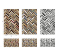 Fototapete Vlies 47246 Smart Art Easy 47246 Holz grau 3-tlg. 159 x 270 cm