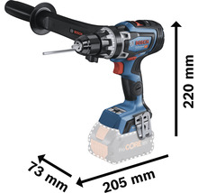 Akku-Bohrschrauber Bosch Professional Connectivity GSR 18V-150 C BITURBO, ohne Akku und Ladegerät