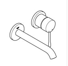 Wandarmatur für Badezimmer
