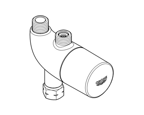 Grohe Logo Siphon für Waschtische