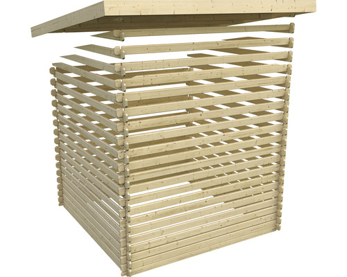 Holzschuppen Bausatz mit Dach