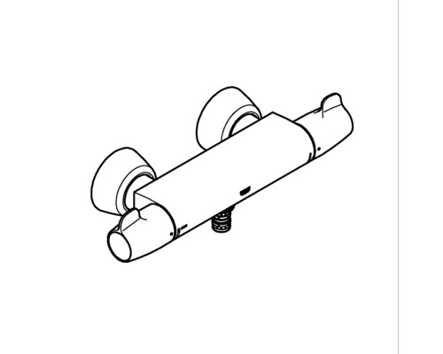 Thermostatarmatur für Dusche