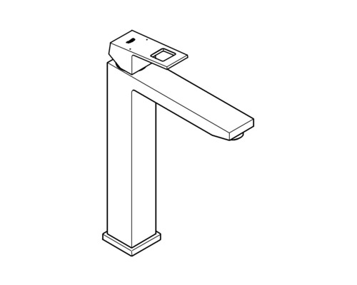 Zeichnung eines Waschtischmischers