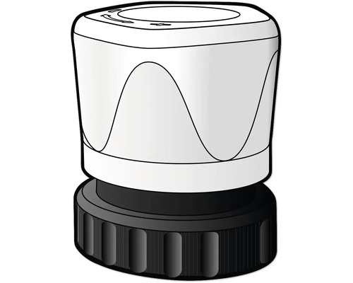 4x Wasserverteiler-Regulierkappen M30 X 1,5 – Für Fußbodenheizung & Heizkörperthermostate, Aus Kunststoff, Weiß