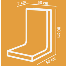 L-Stein Winkelstein anthrazit 50 x 7 x 80 cm = Fußtiefe 50 cm-thumb-3