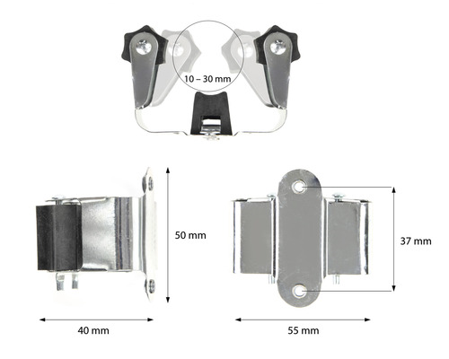 Gerätehalter für die Wand bis 2 kg