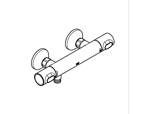 Brausearmatur zur Wandmontage