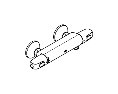 Thermostat-Brausearmatur für Dusche