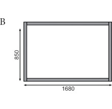 Hochbeet klassisch Karibu 2 173 x 89 x 82 cm terragrau-thumb-5