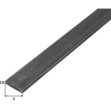Flachstange Stahl 25x4 mm, 2 m-thumb-1