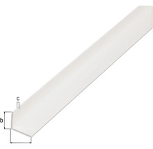 Winkelprofil PVC weiß 35x35x1,1 mm, 2,6 m
