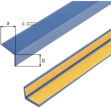 Winkelprofil selbstklebend Alu wide sky 22,8x19x1,8 mm, 2m-thumb-1