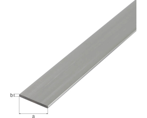 Flachstahl mit Maßangaben