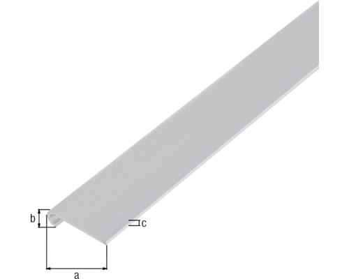 Profilleiste mit Abmessungsangaben
