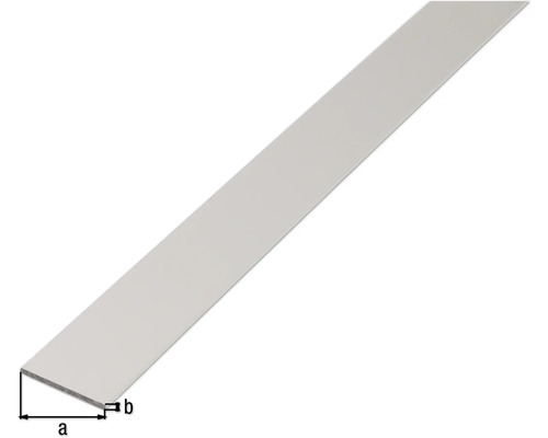 Flachstahl mit Maßangaben