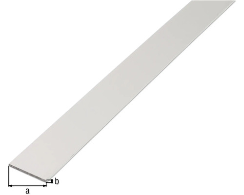 Flachstahl mit Maßangaben