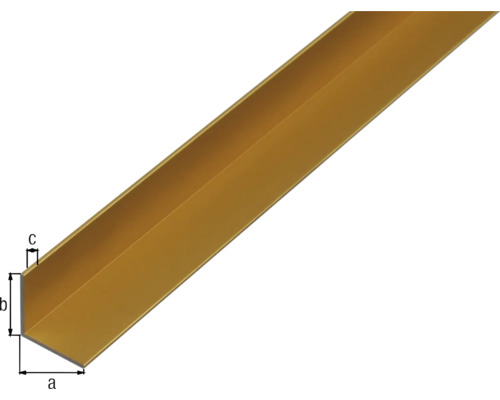 L-Profil zur Konstruktion und Gestaltung.