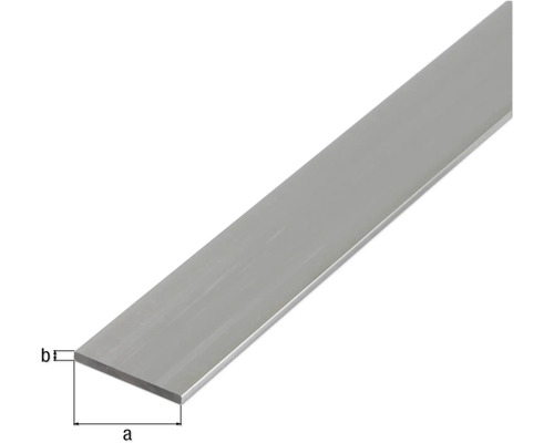 Flachmaterial aus Metall mit Maßangaben