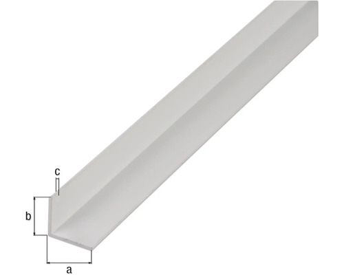 Winkelleiste mit Maßangaben