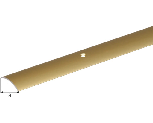 Übergangsprofil aus Metall mit Schraublöchern