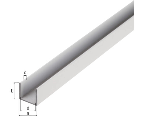 U-Profil aus Metall