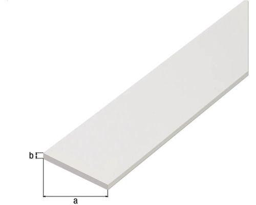Kunststoffleiste mit Maßangaben