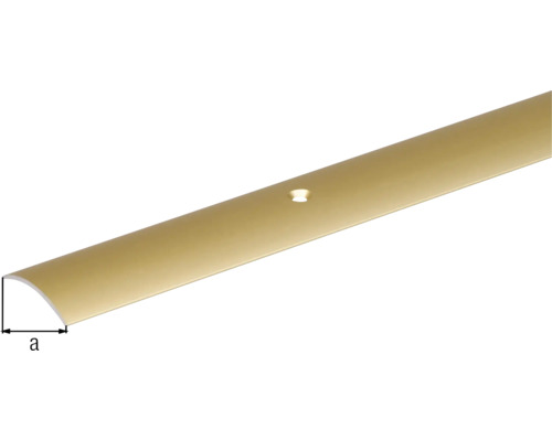 Profilschiene aus Metall mit Bohrloch