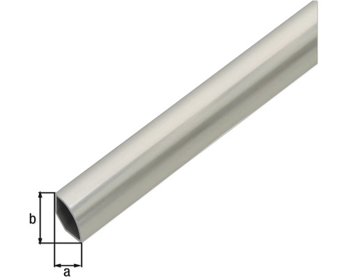 Aluminiumrohr mit Abmessungsangaben