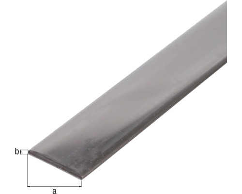 Flachstahl mit Abmessungen