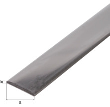 Flachstahl mit Maßangaben