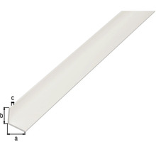 Winkelprofil PVC weiß 50x50x1,2 mm, 2 m-thumb-1