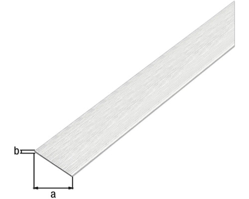 Aluminium Winkelprofil mit Maßangaben