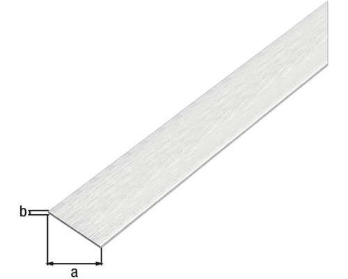 Aluminium Winkelprofil mit Maßangaben