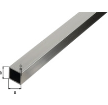 Vierkantrohr Alu natur 40x40x2 mm, 2,6 m-thumb-1 Vierkantrohr Alu natur 40x40x2 mm, 2,6 m-thumb-1
