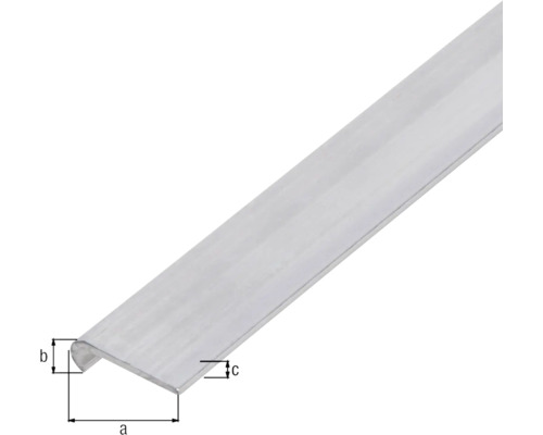 Aluminium Kantenschutzprofil mit Abmessungen