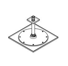 Kopfbrause Set GROHE Rainshower F-Series 10" 26071000 25,4x25,4 cm inkl. Deckenanschluss 14,2 cm chrom-thumb-2 Kopfbrause Set GROHE Rainshower F-Series 10" 26071000 25,4x25,4 cm inkl. Deckenanschluss 14,2 cm chrom-thumb-2