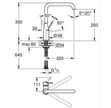 GROHE Küchenarmatur ESSENCE cool sunrise 30269GL0-thumb-4