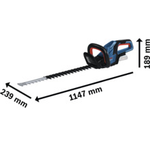 Akku-Heckenschere Bosch Professional BITURBO GHE 18V-60, ohne Akku und Ladegerät-thumb-4 Akku-Heckenschere Bosch Professional BITURBO GHE 18V-60, ohne Akku und Ladegerät-thumb-4