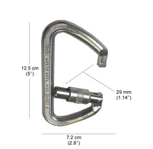 Karabiner Stahl Portable Winch max. 7140 kg