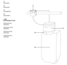 Dosieranlage SYR 3100 DP2 Dosierpumpe mit Dosierbehälter 3100.00.001