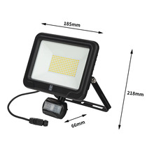 LUMAK PRO Sensor Wandstrahler IP44 50W 8250 lm 4000 K Zuleitung H05RN-F 0,5 m + Schnellverschluß-thumb-8 LUMAK PRO Sensor Wandstrahler IP44 50W 8250 lm 4000 K Zuleitung H05RN-F 0,5 m + Schnellverschluß-thumb-8