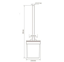 WC-Bürstengarnitur Lenz SIVO graphit matt 4209652-thumb-4