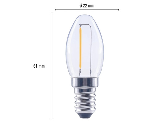 Bellalux LED ST Lampe E14 – Warmweiß, Matt, Ersetzt 25W Glühbirne