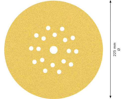 Schleifscheibe, Durchmesser 225 mm