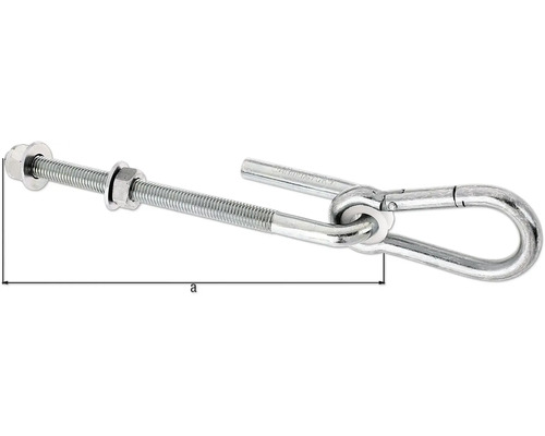 Schraube mit Schäkel