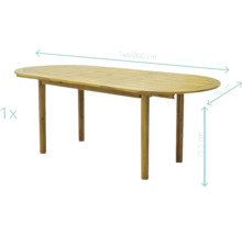 Gartenmöbelset GARDEN PLACE Alina 4-Sitzer 5 tlg. braun mit ausziehbarem Holztisch aus robuster Akazie, klappbar, inkl. Auflagen