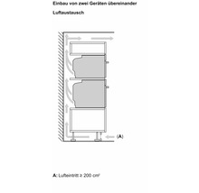 Bosch Backofen HBG7764B1 Nutzvolumen 71 l Maße BxHxT 59,4 cm x 59,5 cm x 54,8 cm