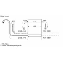 Geschirrspüler vollintegriert Bosch SMV4HTX00E 59,8 x 81,5 x 55 cm für 13 Maßgedecke 9 l 46 dB (A)-thumb-13