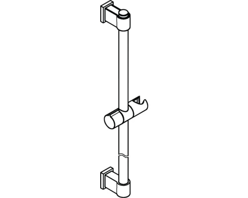 Brausestange zur Wandmontage mit Brausehalter