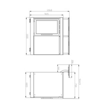 Outdoorküche Buschbeck Brighton mit Gasgrill, Spülbecken und Kühlschrank